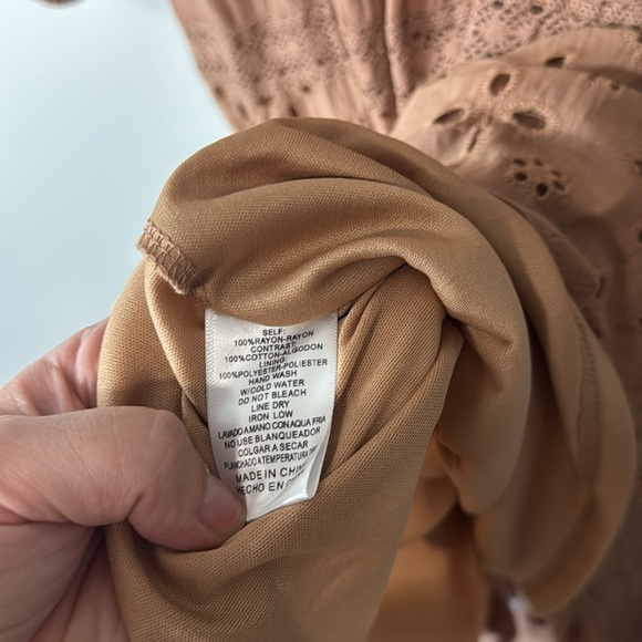 Bohme Eyelet Lace Maxi Dress - Picture 4 of 5